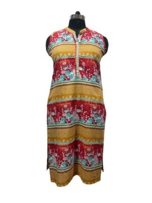 Multicolor Printed Kurta – 2422